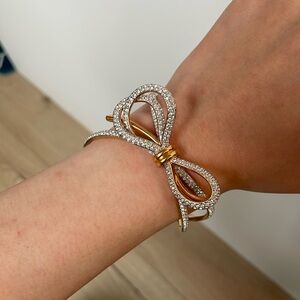 Swarovski Lifelong Bow Cuff/ bracelet